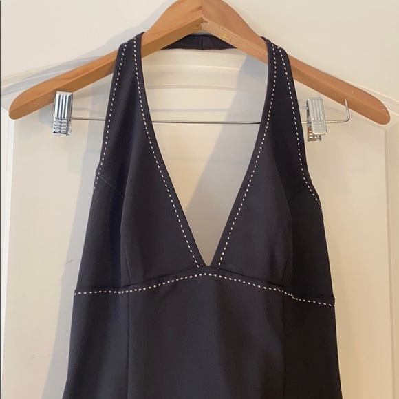 Bianca Negro Halter Dress - Picture 2 of 4